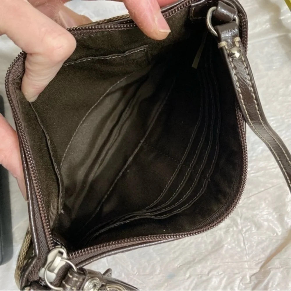 Coach vintage y2k signature c brown mini bag - Picture 7 of 8